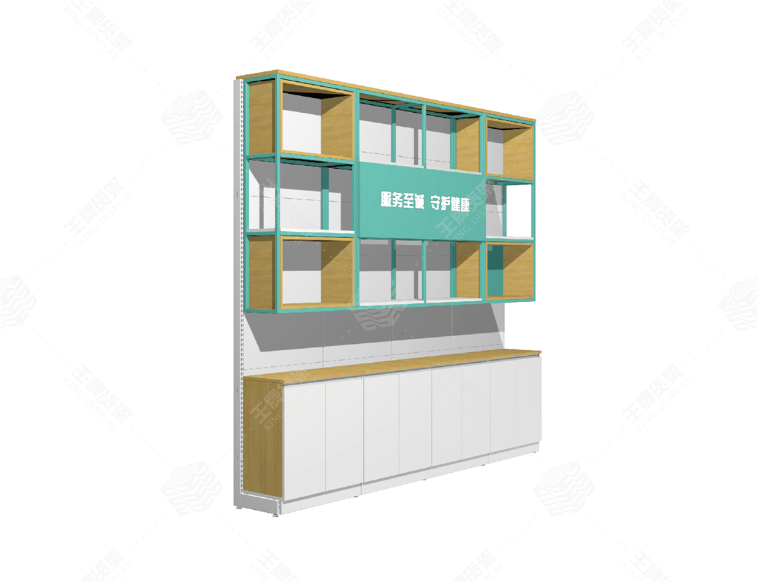 药店货架，药房货架，王牌货架，货架，药店设计