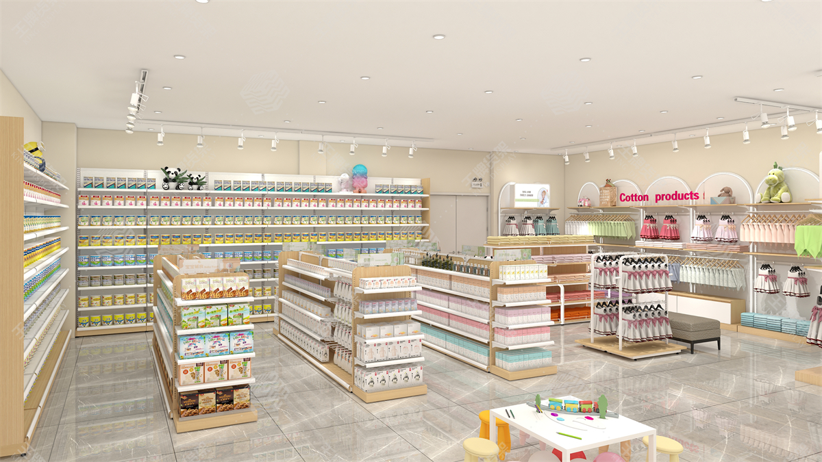 母婴店货架，孕婴店货架，王牌货架