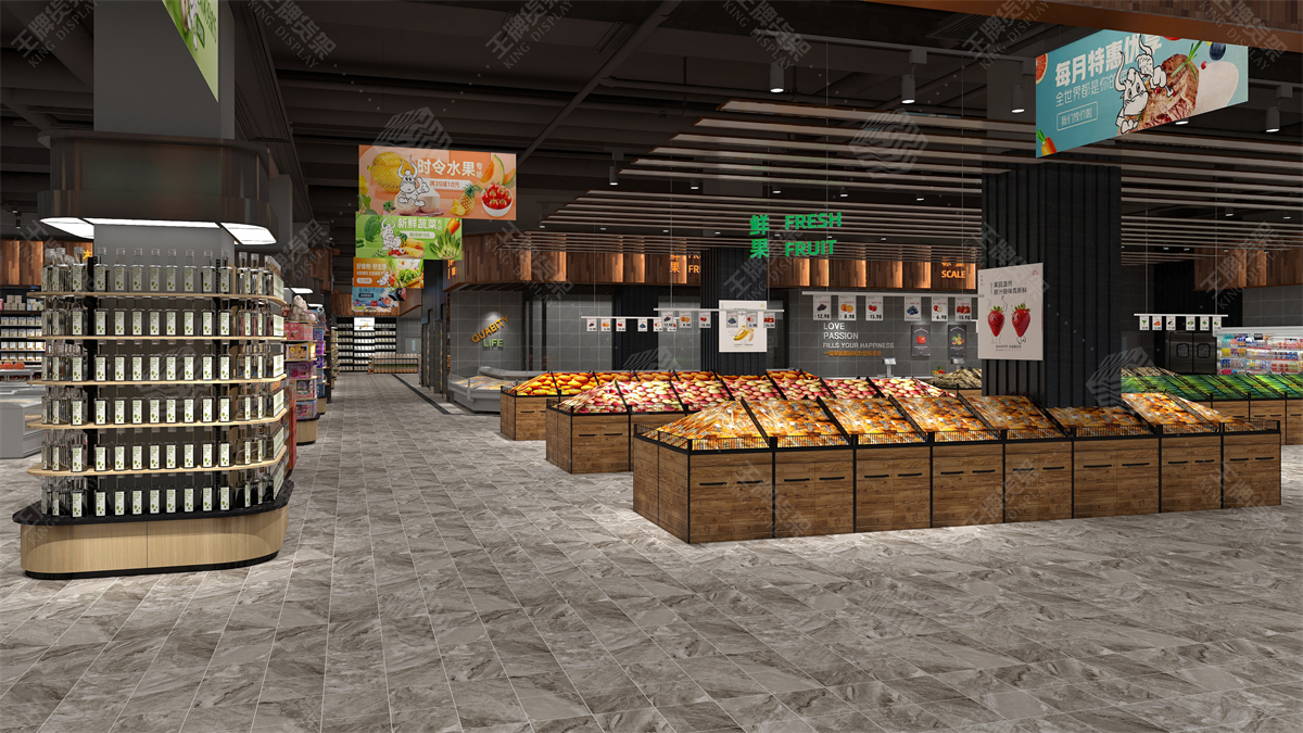 超市货架，超市设计，王牌货架