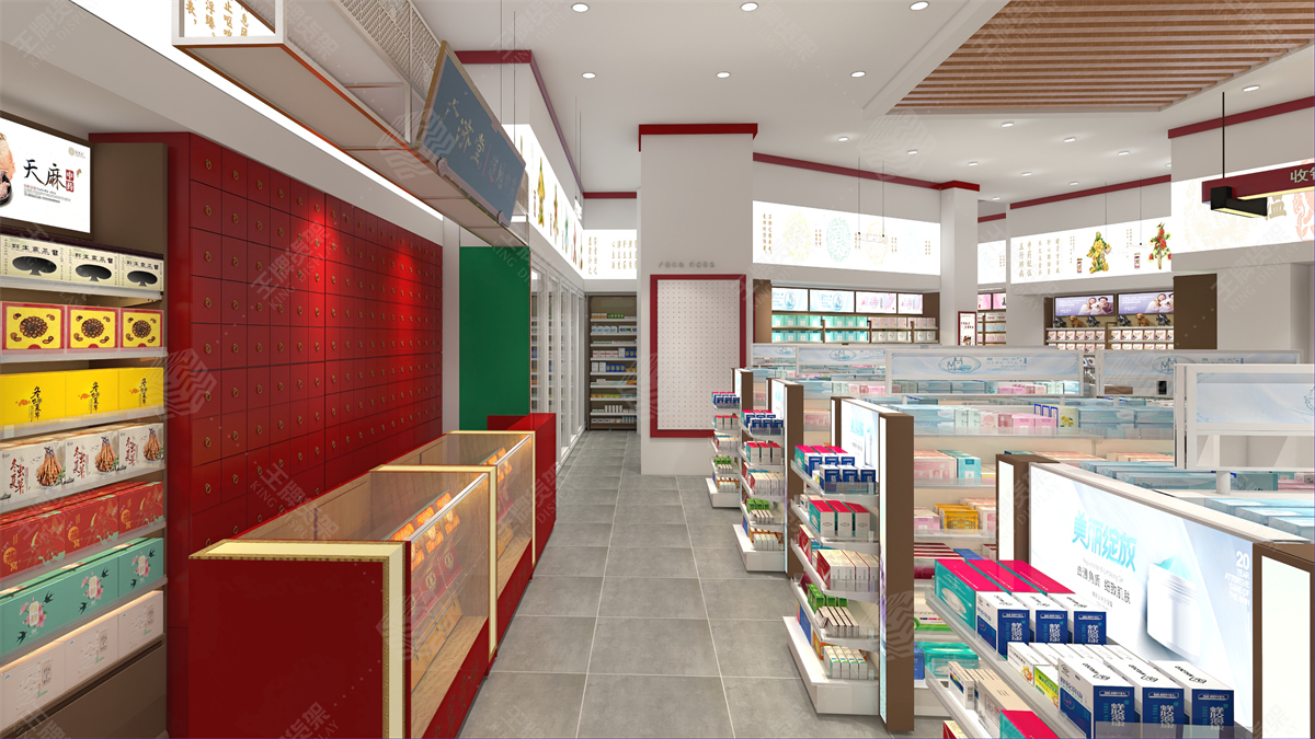 药店货架，药房货架，王牌货架