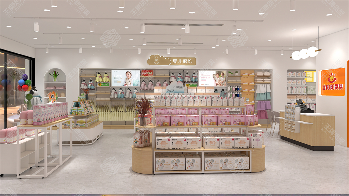 母婴店货架，孕婴店货架，王牌货架